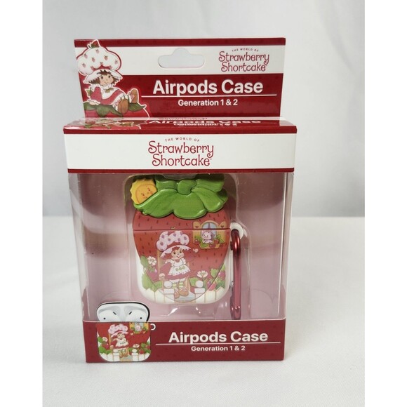 Strawberry Shortcake Generation 1 & 2 Airpods Case - NEW - Picture 1 of 4